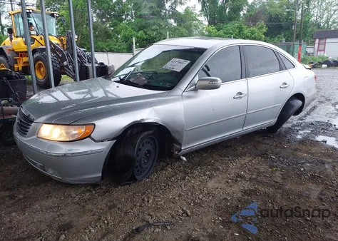 2009 Hyundai Azera Limited из США, поврежденный, VIN KMHFC46F39A370401
